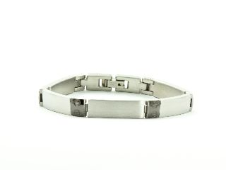 Armband silber/schwarz	