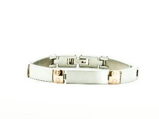 Armband silber/roségold	