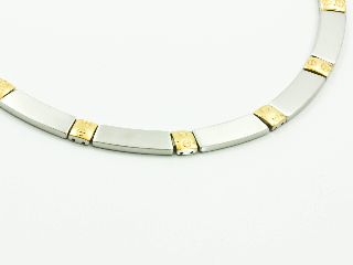 Collier silber/gold	