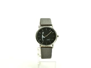 SYLT Uhr rund black	