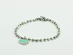 Armband "Pearl-Heart" blue