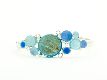 Armband "Bubbles" blau