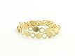 Gliederarmband "Plates" gold