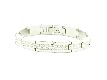 Armband "Print" silber