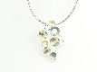 Collier "Trance" tricolor