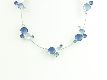 Collier"Deep" blau