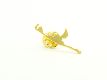 Brosche "Sylt" gold