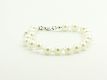 Perlenarmband creme 8 mm