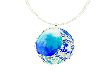 Collier "Moonlight" blau