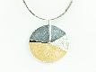 Collier "Asymetrie" tricolor