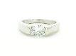 Spannring "Diamond" silber