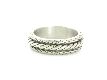 Ring "Men" schwarz/silber