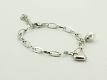 Armband "Heart/Pearl" silber