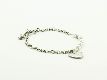 Armband "Heart/Stones" silber