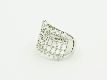 Flexring "Gitter" silber