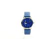 SYLT Uhr rund blue