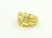 Flexring "Riley Stone" gold