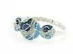 Armband "Earth" blau