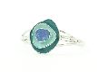 Armband "Flat" blau