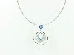 Collier "Dream" blau