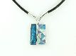 Kette "Cyber" blau