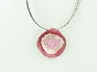 Collier "Flat" rot