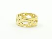 Ring "Gitter" gold