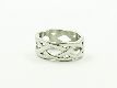 Ring "Gitter" silber
