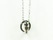 Kette "Rings" schwarz/silber