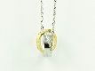 Kette "Rings" gold/silber