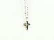 Kette "Kreuz" mit Steinen