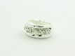 Flexring "Diamonds" silber