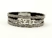 Lederarmband breit "SYLT" grey