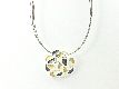 Collier "Tears" tricolor
