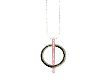 Kette "Cross-Ring" pink