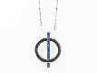 Kette "Cross-Ring" blau