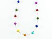 Collier "Sugarpearls" bunt