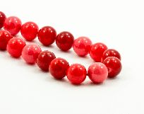 Perlenkette rot