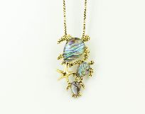 Material: Modeschmuck (chrom- un...