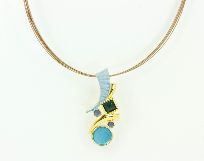Material: Modeschmuck (chrom- un...