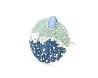Material: Modeschmuck (chrom-und...