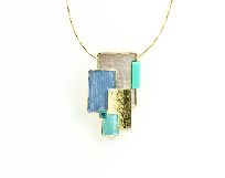 Material: Modeschmuck (chrom-und...