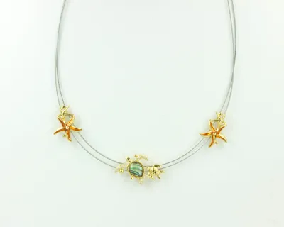 Material: Modeschmuck (chrom- un...
